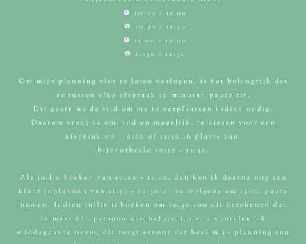 Tijdslot kiezen